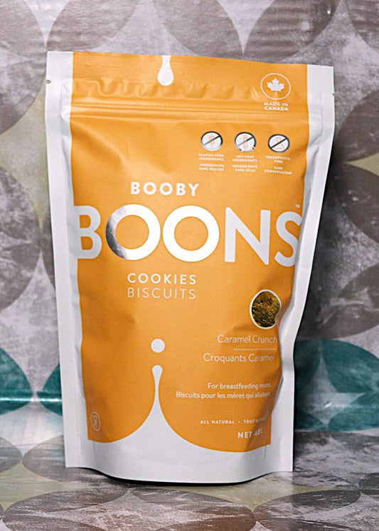 Booby Boons Lactation Cookies: Caramel Crunch